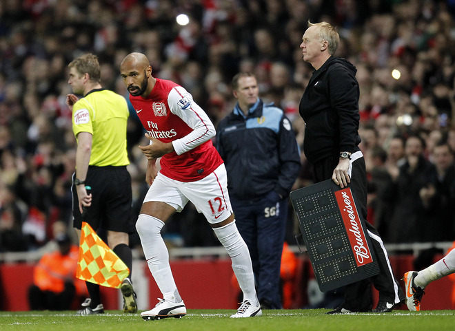 The Return of Arsenal’s King “ “It was like a dream when he scored. It was the story you would tell a kid. It is not often like that in our game.” - Arsene Wenger
”
It’s hard to add to Arsene’s description of Thierry Henry’s return to the Emirates....