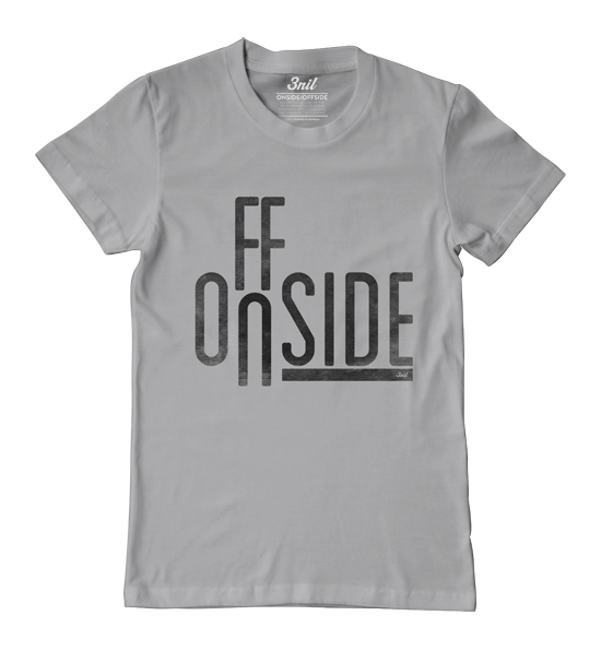Stylish and Educational! 3nil’s Onside/Offside Shirt. Imagine a perfectly timed run from the far side. Ozil slips Benzema in, which is followed by a cool finish to the far post. But there’s something wrong; the assistant referee has raised his flag...