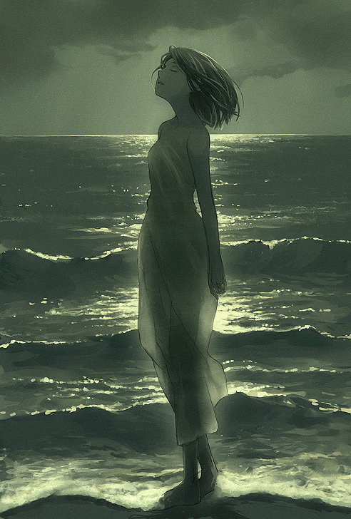 felixinclusis - crisenbery -  —Moonlight by Irie K. (via artmonia)