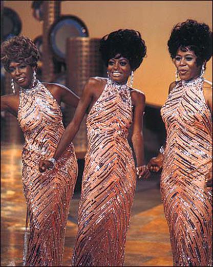 janebrickley - The Supremes (throughout the years) wearing various...