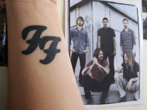 foo fighters tattoo on Tumblr