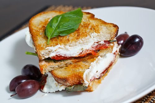 Marinated Roasted Red Pepper and Grilled Cheese Sandwich2...