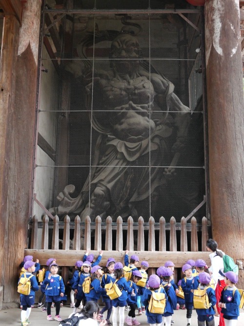gkojax - Kongo Rikishi (金剛力士像) at Todai-ji (東大寺) in Nara (via...