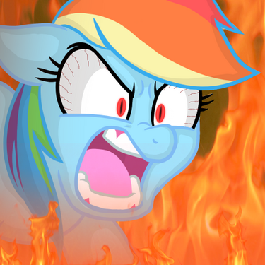 Image result for angry rainbow dash