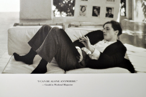 tea-and:“I can be alone anywhere.”   — Glenn Gould