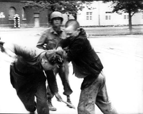 collectivehistory - A freed Jewish prisoner expresses his rage...