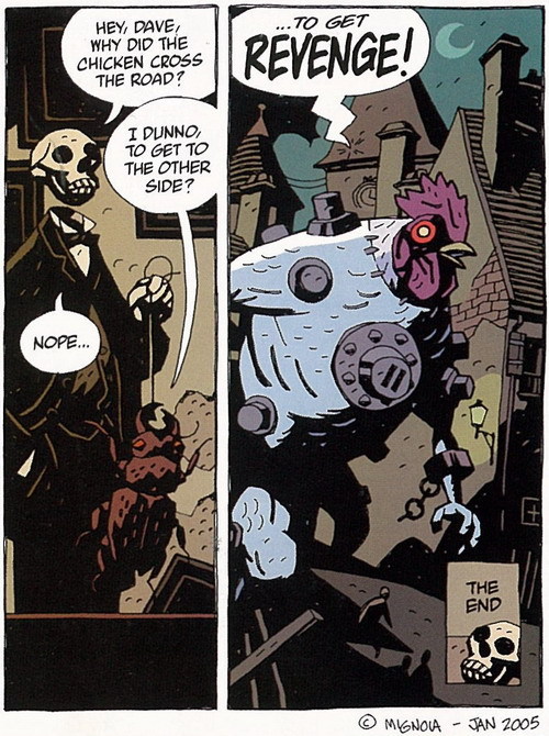 noodlethedudle - Mike Mignola is awesome