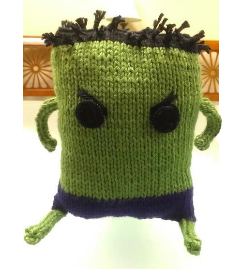 knitpool - doctorbuttbutt - Here’s my knitted Hulk! HEHEHE, HE...