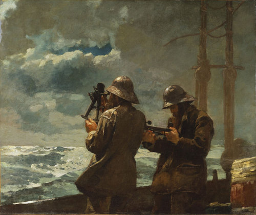 redhousecanada - Winslow Homer, Eight Bells, 1886