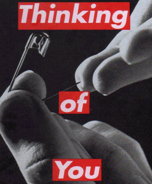 gh2u - “Thinking Of You”, 1980By -  BARBARA KRUGER