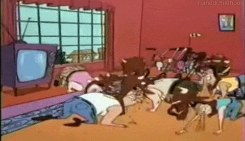 ruinedchildhood:There is a banned episode of Cow and Chicken...