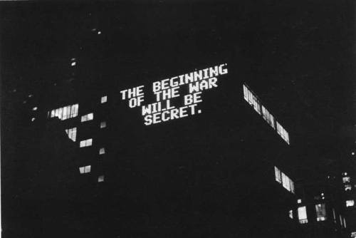 visual-poetry - “the beginning of the war will be secret” by...