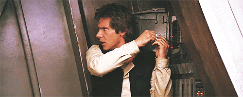 sashayed:ah yes. han solo. han solo, so suaveso cool under pressureso calm in a crisisgreat at...