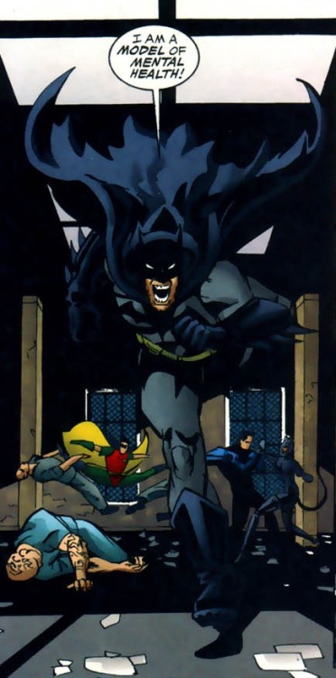 gothiccharmschool - This … this may be the funniest Batman panel...