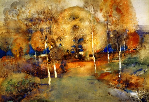 the-paintrist - faredisfare-blog - Arthur Melville, Autumn,...