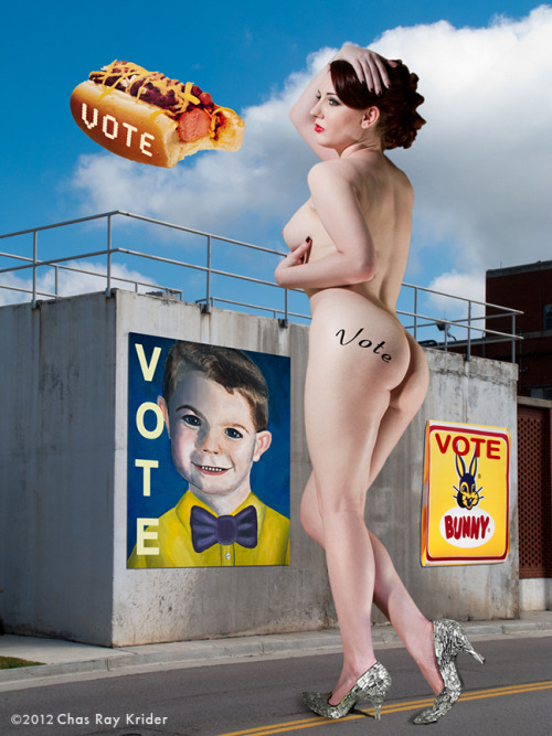 Vote!Photo: Chas Ray KriderModel: Angela Ryan
