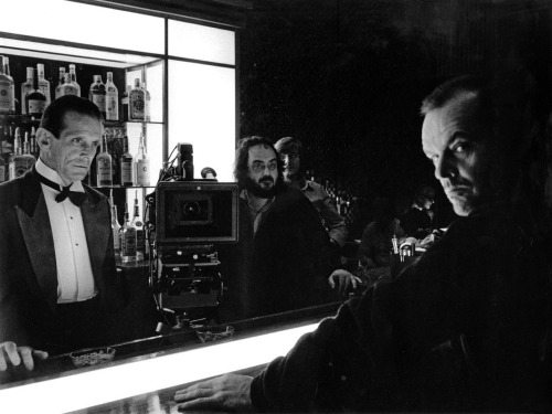 willigula - Stanley Kubrick filming Joe Turkel and Jack...