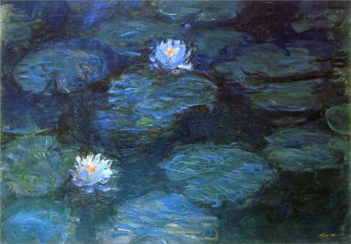 lonequixote - Claude MonetWater Lilies (1899)(via...